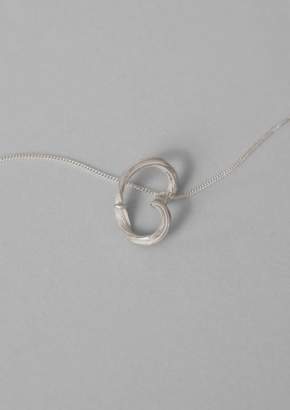 Emily Nixon Mitsuro Twist Kelp Pendant | Silver