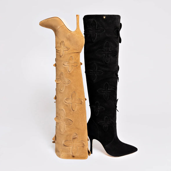 Julia Boot In Black Suede