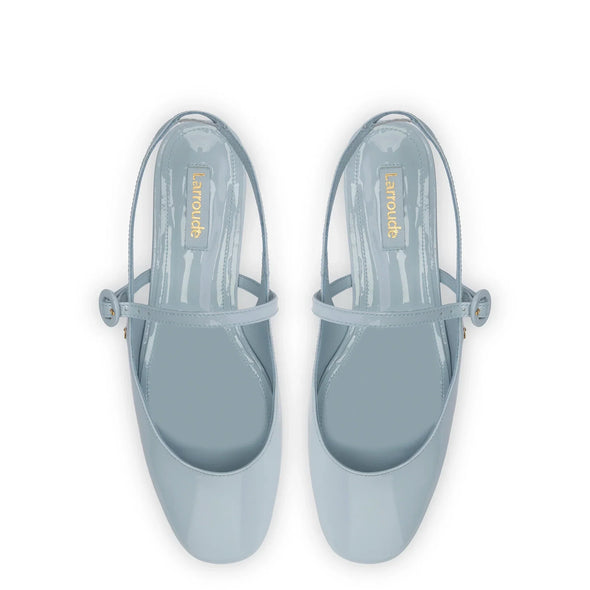 Georgina Ballet Flat In Maya Patent Leather