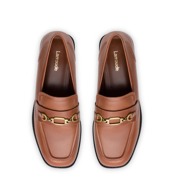 Patricia Loafer in Mocca Leather