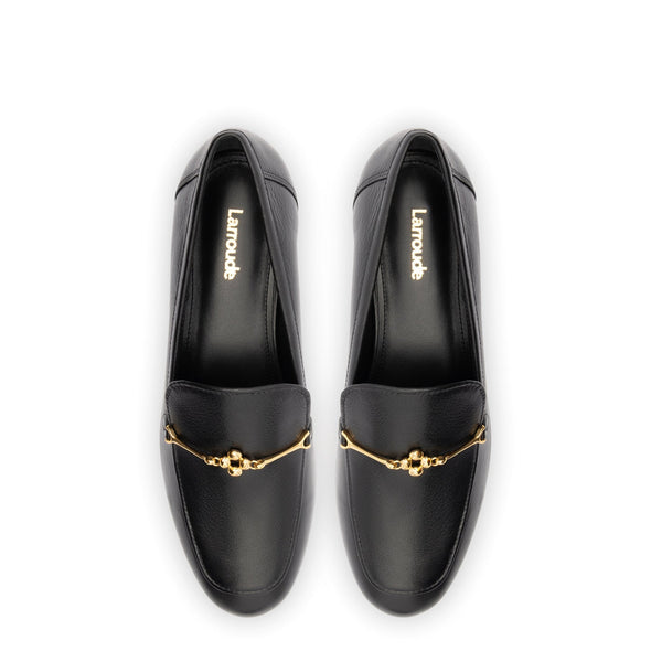 Katherine Loafer In Black Leather