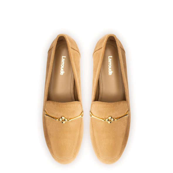 Katherine Loafer In Peanut Suede