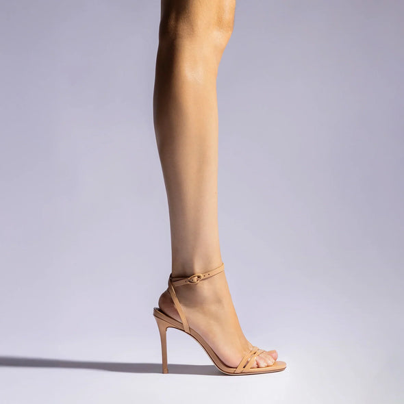 Vesper Sandal In Tan Leather