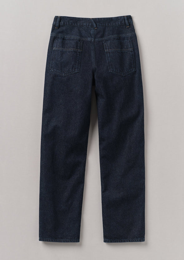 Five Pocket Denim Pants | Indigo